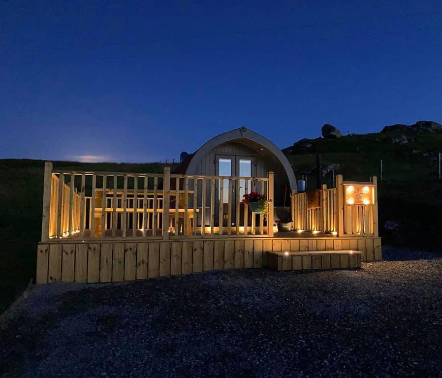 Meall Ard Self Catering Pod - Isle Of South Uist Pollachara Exterior foto
